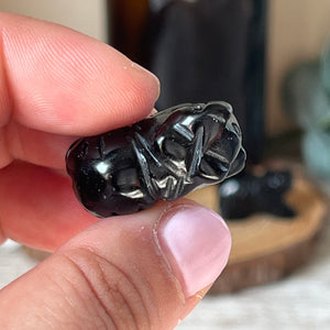 Mini Obsidian Bear