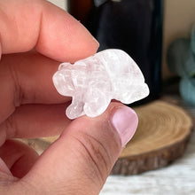 Load image into Gallery viewer, Mini Clear Quartz Bear
