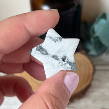 Load image into Gallery viewer, Howlite Stars or Moon
