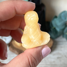 Load image into Gallery viewer, Orange Calcite Sloth
