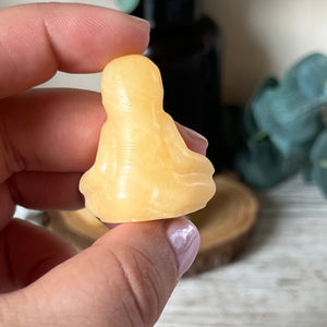 Orange Calcite Sloth