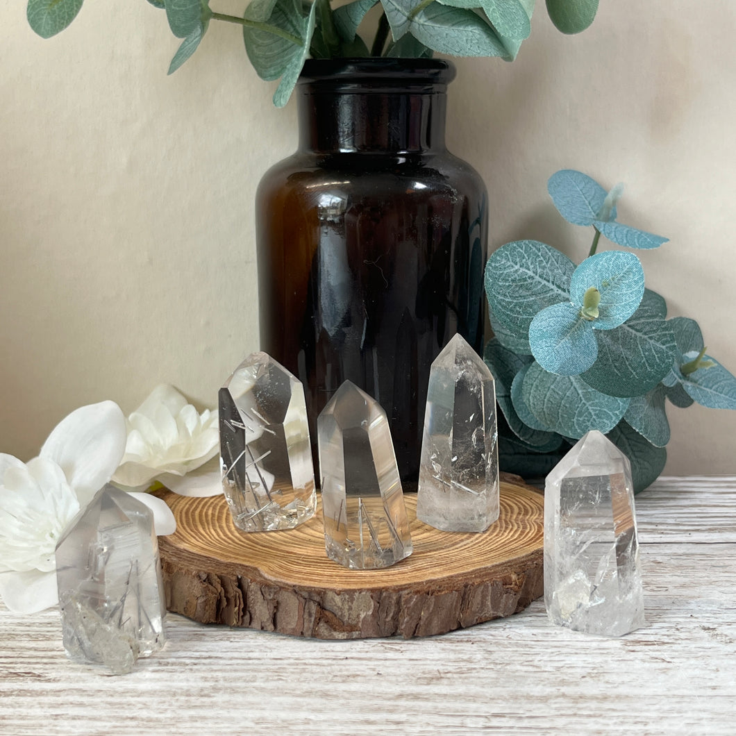 Titanium Inclusion Quartz Tower