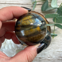 Load image into Gallery viewer, Blue Tiger&#39;s Eye Sphere A
