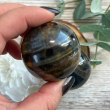 Load image into Gallery viewer, Blue Tiger&#39;s Eye Sphere A

