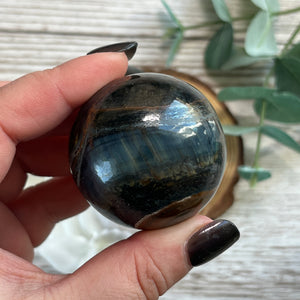 Blue Tiger's Eye Sphere B