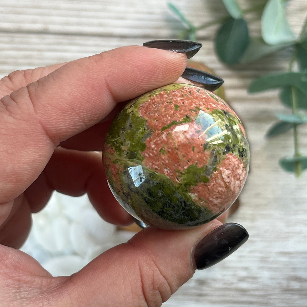 Unakite Sphere