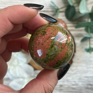 Unakite Sphere