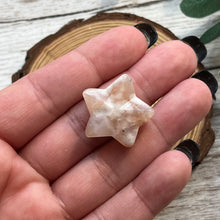 Load image into Gallery viewer, Flower Agate (3D) Star
