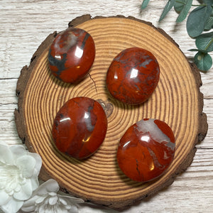 Red Jasper Palmstone