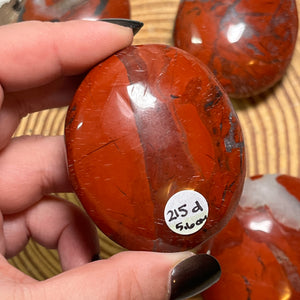Red Jasper Palmstone