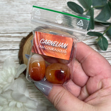 Load image into Gallery viewer, Carnelian (Tumbled, ∼50g)
