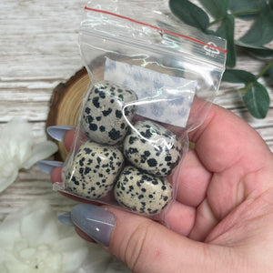 Dalmatian Jasper (Tumbled, ∼50g)