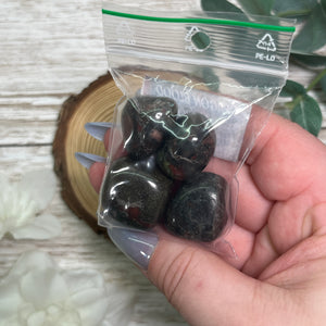 Dragonblood Jasper (Tumbled, ∼50g)