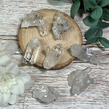 Load image into Gallery viewer, Raw Specimen: Mini Zeca De Souza Clear Quartz Clusters (A-Grade)
