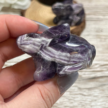 Load image into Gallery viewer, Chevron Amethyst Rabbit
