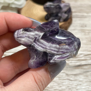 Chevron Amethyst Rabbit