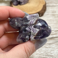 Load image into Gallery viewer, Chevron Amethyst Rabbit
