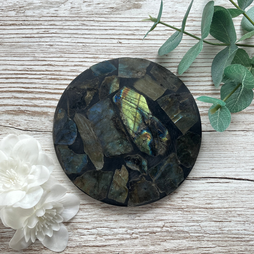 Labradorite Coaster