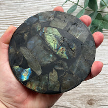 Load image into Gallery viewer, Labradorite Coaster
