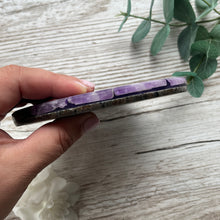 Load image into Gallery viewer, Duo Coaster: Amethyst &amp; Granite

