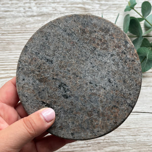 Duo Coaster: Amethyst & Granite