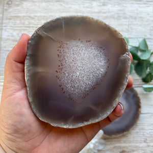 Grey Agate Slice