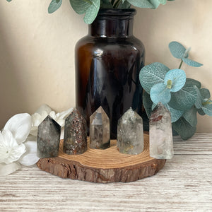 Lodolite (Garden Quartz) Tower