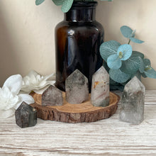 Load image into Gallery viewer, Lodolite (Garden Quartz) Tower
