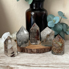 Load image into Gallery viewer, Lodolite (Garden Quartz) Tower
