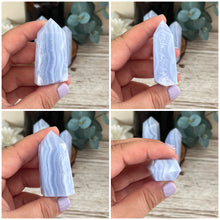 Load image into Gallery viewer, Misfit: Blue Lace Agate Tower
