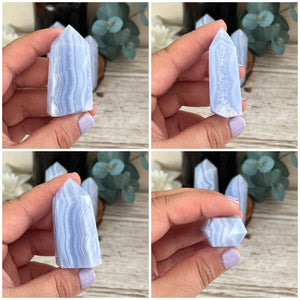 Misfit: Blue Lace Agate Tower