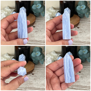 Misfit: Blue Lace Agate Tower