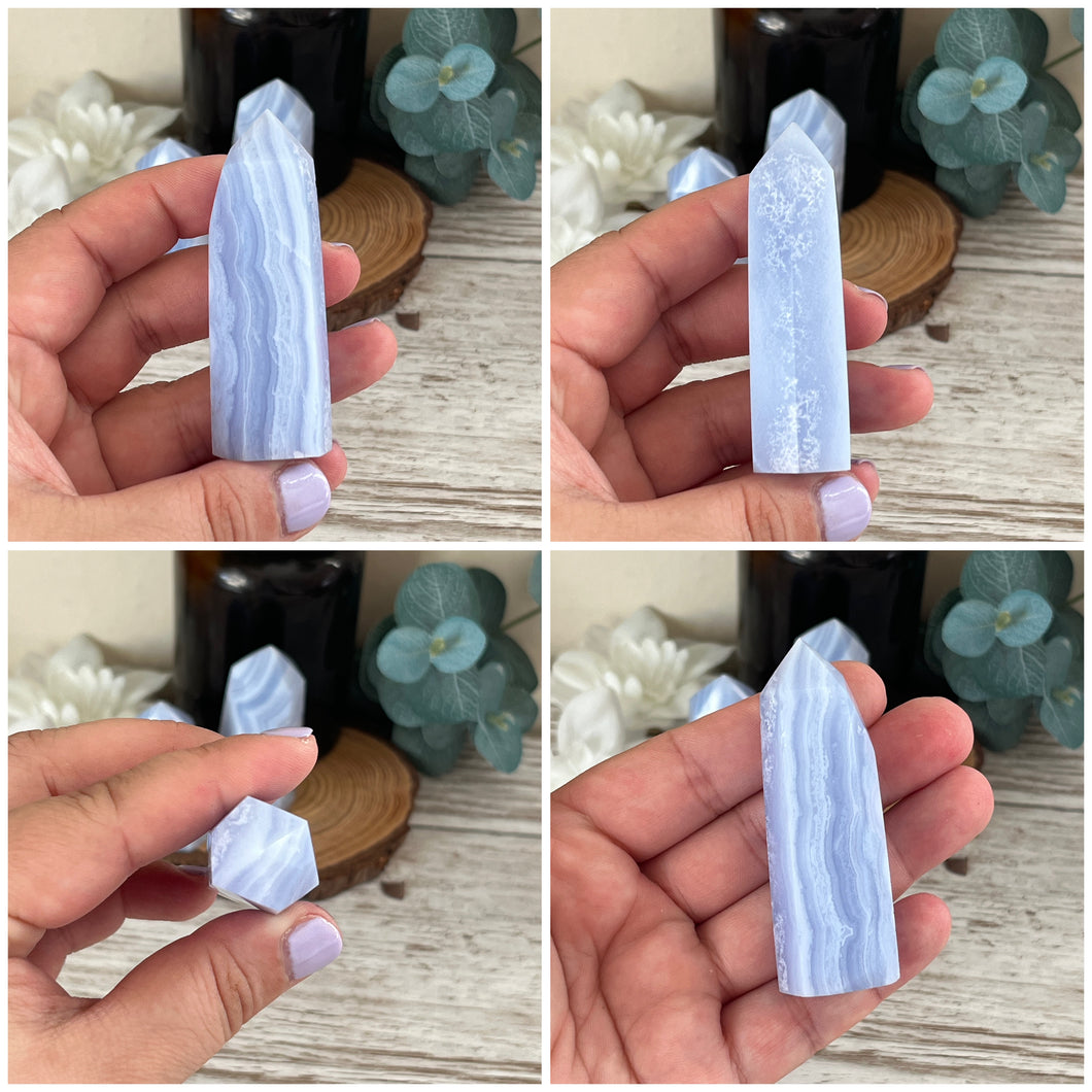 Misfit: Blue Lace Agate Tower