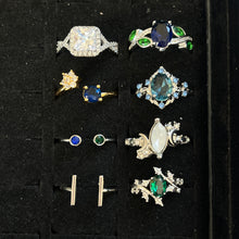 Load image into Gallery viewer, Sample: Metal Whimsical Ring Set
