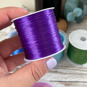 Display: Colored Jewelry Bead String 0.6
