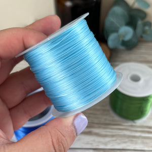 Display: Colored Jewelry Bead String 0.6