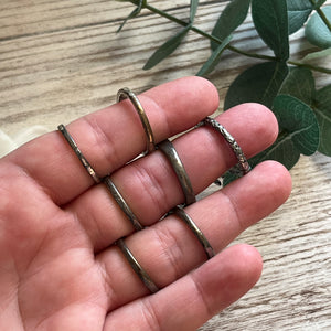 Sample: Metal Gothic Ring Set