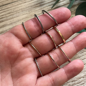 Sample: Metal Celestial Ring Set