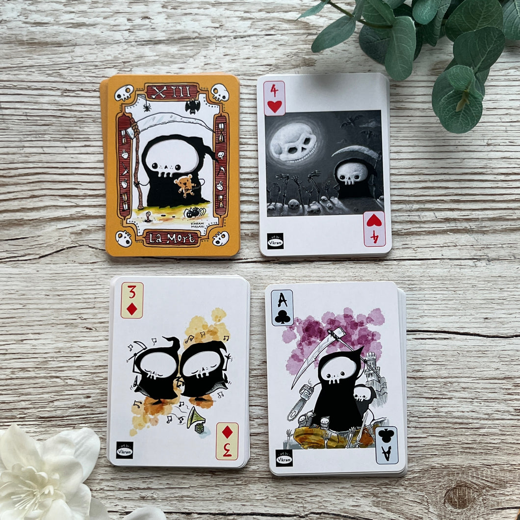 Jasmine's Chiffonjé: LE Kickstarter Lil' Reaper Oracle and Playing Card Art Deck