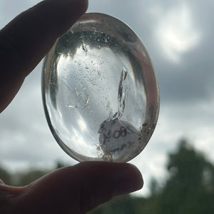 Clear Quartz Palmstone
