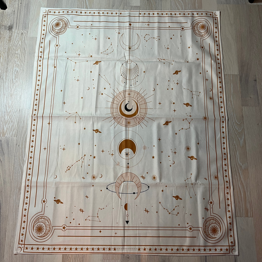 Tarot Altar Scarf - Soft Celestial