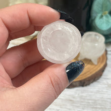 Load image into Gallery viewer, Small Clear Quartz Cauldron
