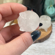 Load image into Gallery viewer, Small Clear Quartz Cauldron
