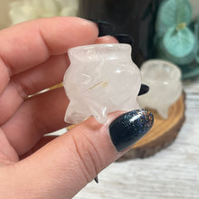 Load image into Gallery viewer, Small Clear Quartz Cauldron
