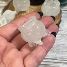 Load image into Gallery viewer, Small Clear Quartz Cauldron
