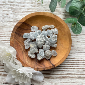 Raw Celestite Chips 50g