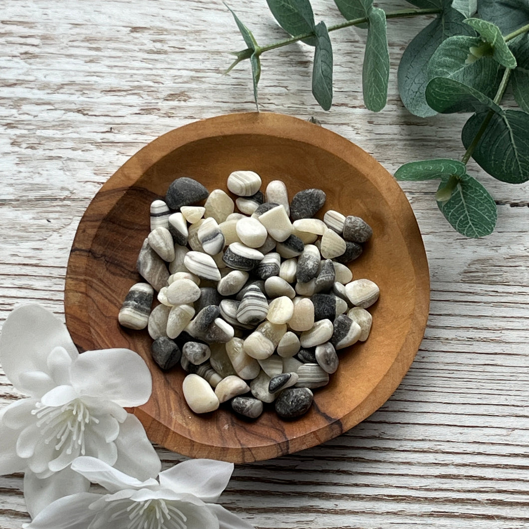 Zebra Calcite Chips (50g)