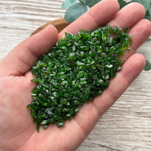 Chrome Diopside Chips (mini, 50g)