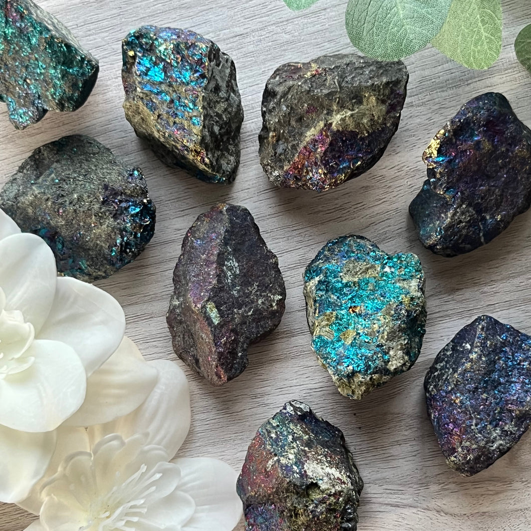 Raw Specimen: Bornite * Peacock Ore