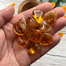 Load image into Gallery viewer, Dark [Heated] Citrine (Tumbled, 50g)
